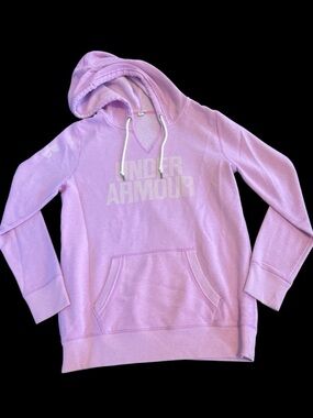Under Armour Light Lavender Hoodie with Front Pocket